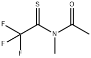 Acetamide,  N-methyl-N-(2,2,2-trifluoro-1-thioxoethyl)- 结构式