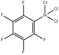 PENTAFLUOROPHENYLTRICHLOROSILANE 结构式