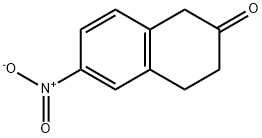 6-硝基-3,4-二氢-1H-2-萘酮 结构式