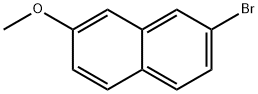 2-溴-7-甲氧基萘 结构式