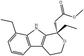 依托度酸甲酯 结构式