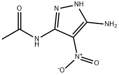 Acetamide,  N-(5-amino-4-nitro-1H-pyrazol-3-yl)- 结构式