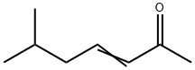 6-甲基-3-庚烯-2-酮 结构式