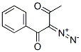1-Phenyl-2-diazo-1,3-butanedione 结构式