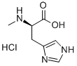 N-ME-D-HIS-OH·HCL 结构式