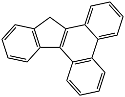 13H-Indeno[1,2-l]phenanthrene 结构式