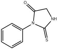 苯基乙内酰脲-甘氨酸 结构式