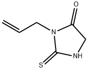 1-Allyl-2-thioxoimidazolidine-5-one 结构式