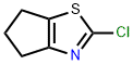 2-氯-5,6-二氢-4H-环戊并[D]噻唑 结构式