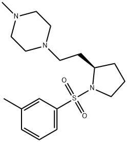 化合物 SB 258741 HYDROCHLORIDE 结构式