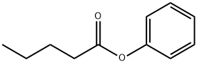 戊酸苯酯 结构式