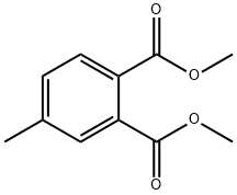 4-甲基邻苯二甲酸二甲酯 结构式