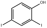 2,4-二碘苯酚 结构式