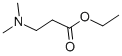 3-二甲氨基丙酸乙酯 结构式