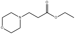 3-(4-MORPHOLINO)丙酸乙酯 结构式