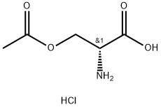 H-D-SER(AC)-OH HCL 结构式