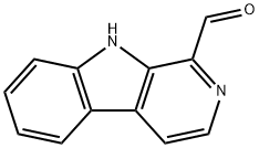 1-甲酰-Β-咔啉 结构式
