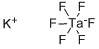 POTASSIUM HEXAFLUOROTANTALATE 结构式