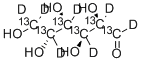 D-葡萄糖-13C6,D7 结构式
