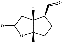 2H-Cyclopenta[b]furan-4-carboxaldehyde, hexahydro-2-oxo-, [3aR-(3aalpha,4alpha,6aalpha)]- (9CI) 结构式