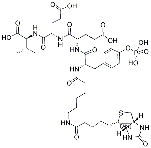 BIOTIN-LC-TYR(PO3H2)-GLU-GLU-ILE 结构式