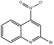 2-溴-3-硝基喹啉 结构式