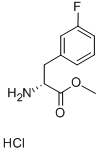 H-M-FLUORO-D-PHE-OME HCL 结构式