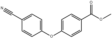 Methyl 4-(4-cyanophenoxy)benzoate 结构式