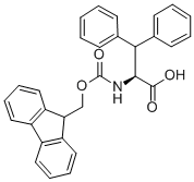 Fmoc-L-3,3-二苯基丙氨酸 结构式