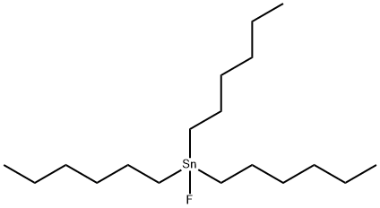 fluorotrihexylstannane  结构式