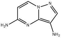 Pyrazolo[1,5-a]pyrimidine-3,5-diamine (9CI) 结构式