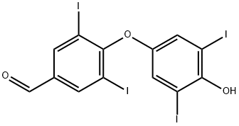 左旋甲状腺素苯甲醛杂质 结构式