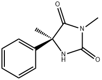 (5S)-5-Phenyl-3,5-dimethylimidazolidine-2,4-dione 结构式
