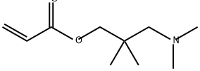 3-DIMETHYLAMINO NEOPENTYL ACRYLATE 结构式