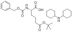 Z-L-Α- 氨基己二酸-Δ-叔丁酯DCHA 结构式