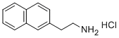 2-(2-萘基)乙胺 盐酸盐 结构式