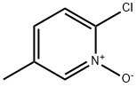 2-氯-5-甲基吡啶-N-氧化物 结构式