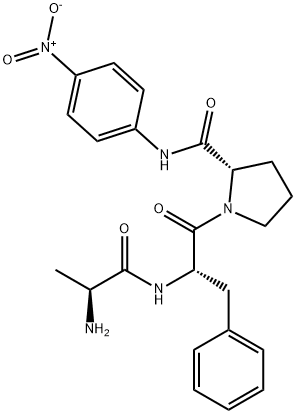 H-ALA-PHE-PRO-PNA 结构式