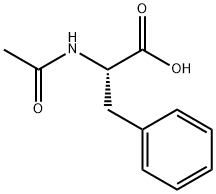N-乙酰-L-苯丙氨酸 结构式