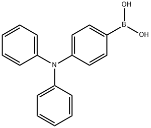 4-硼酸三苯胺 结构式