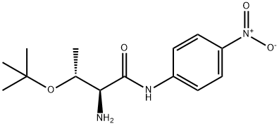 H-THR(TBU)-PNA 结构式