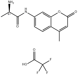 (R)-2-Amino-N-(4-methyl-2-oxo-2H-chromen-7-yl)propanamide2,2,2-trifluoroacetate