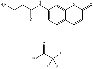 H-BETA-ALA-AMC TFA 结构式