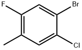 4-溴-5-氯-2-氟甲苯 结构式