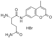 (S)-2-氨基-N1-(4-甲基-2-氧代-2H-色烯-7-基)戊二酰胺氢溴酸盐 结构式