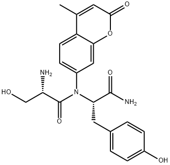 H-SER-TYR-AMC 结构式