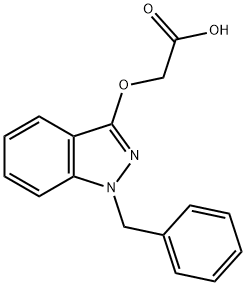 苄达酸 结构式