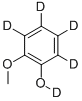 2-METHOXYPHENOL-3,4,5,6-D4,OD 结构式