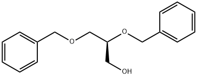 (S)-(-)-2,3-二苄氧基-1-丙醇 结构式