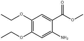 METHYL 2-AMINO-4,5-DIETHOXYBENZOATE 结构式